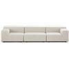 KARTELL divano a 3 posti per esterni PLASTICS OUTDOOR 264 cm - 6294+6296+6292-T4