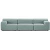 KARTELL divano a 3 posti per esterni PLASTICS OUTDOOR 264 cm - 6294+6296+6292-T1