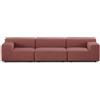 KARTELL divano a 3 posti per esterni PLASTICS OUTDOOR 264 cm - 6294+6296+6292-T2