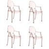 KARTELL set da 4 sedie LOUIS GHOST - 4x4852-J3