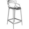 KARTELL sgabello MASTERS STOOL H 65 cm METALLIZZATE PRECIOUS COLLECTION - 5849-XX