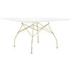 KARTELL tavolo quadrato GLOSSY 130 x 130 cm - 4567-2P