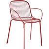 KARTELL sedia con braccioli per esterni HIRAY - 6191-RU