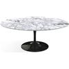 KNOLL tavolino ovale basso TULIP collezione Eero Saarinen 107x70 cm - 162TOMAS1