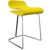 KRISTALIA sgabello BCN con base cromata - 05BCN03-CRO-PP12