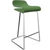 KRISTALIA sgabello BCN con base cromata - 05BCN02-CRO-PP13