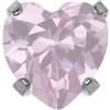Studex SYSTEM75 TIFFANY CUORE ROSA 5X5MM ACCIAIO