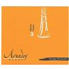 Arundos Ancia Clarinetto in Sib Aida, Confezione di 3 ance, size: 2,5