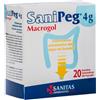 Sanitas Sanipeg 4g Macrogol Polvere per Soluzione Orale, 20 bustine 4g