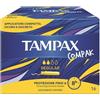 Tampax Compak - Regular Assorbenti Interni per Flusso da Leggero a Medio, 16 assorbenti
