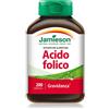 Jamieson Acido Folico Integratore Gravidanza, 200 Compresse