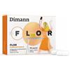 Dimann Flor Integratore Probiotico per Cistite Candida e Vaginiti, 30 Capsule