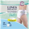 Fater Pannolone Per Incontinenza Lines Specialist Derma Pants Plus Xl 14 Pezzi