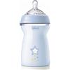 Chicco Natural Feeling - Biberon 6M+ Azzurro Capacità 330ml Flusso Veloce