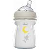 Chicco Natural Feeling - Biberon 0M+ Vetro Capacità 250ml Flusso Lento, 1 Pezzo