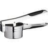 KitchenCraft Spremipatate / Purée Maker cromato con 2 dischi per la patata, finitura cromata