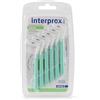 Interprox Super micro 6 Scovolini Conici Arancione, Anti-Placca e Anti-Carie, adatti alla zona molare e premolare per spazi interdentali di almeno 0,7 mm