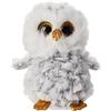 Ty - Beanie Boos Owlette la Civetta, Gufo, Occhioni Glitter, Grigio e Bianco, 15 CM, T37201