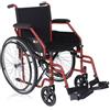 ARDEA by Moretti Carrozzina ad autospinta pieghevole Start con gomme piene - 45 cm