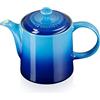 Le Creuset Teiera alta in Gres Vetrificato, 1.3 litri, per 4 Tazze, Azure, 80703132200003