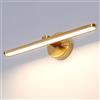 TYhogar Lampada da Specchio Bagno 40cm 12W 1320 Lumen LED applique specchio bagno Bagno Luce per Specchio Bagno Applique Adatto per Specchio/Armadio/Illuminazione a Parete/Murales