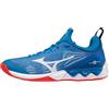 Mizuno 430305.ococ.09, Wave Luminous-Scarpe da pallavolo da Donna 8 (0800), Concorso Blu, 38.5 EU