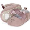 Sterntaler Fiocco per Ballerina, Mocassino Basso Bimba 0-24, Rosa Pallido, 20 EU