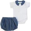 Fs - Baby PAGLIACCETTO NEONATO BAMBINO MEZZA MANICA