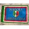 bandiera 140x90 NAPOLI Campione D'Italia Scudetto Bandierone Osimhen Kvara N 3