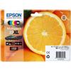 Epson CONF. 5 CARTUCCE INK XL MULTIPACK 1 PER COLORE 33 ARANCE