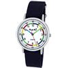 Pacific Time Orologio analogico al quarzo da bambina con cinturino in tessuto 865190