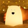 LOVERUIS Luce Notturna a Forma di Orso per Bambini - 7 Colori Che Respirano per Decorazione Camera da Letto e Regalo