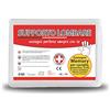 V.I.P. VERY IMPORTANT PILLOW V.I.P. Cuscino Lombare in Viscolattice Memory con Dipositivo Medico, Federa in 100% Poliestere con Comoda Cerniera, Bianco, cm34x25x10h nel Punto Centrale