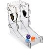 ENHANCE Torre dei Dadi Vassoio per Dadi per Giochi di Ruolo da Tavolo - Design Della Torre del Castello, Rullo per Dadi Portatile, Rotoli Fino a 14 Dadi Standard Contemporaneamente - Castello Inciso