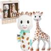 Sophie la Girafe Palla di Sviluppo 100% Tessuto per Neonato Da 3 Mesi | Imparare i numeri da 1 a 6 con sonaglino integrato | colori vivaci e texture ben variate | idea regalo maschio femmina