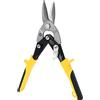 KS Tools 118.0051 Cesoia a Doppia Leva per Lamiera, Taglio Passante, Diritta, Apertura Automatica, 250 mm