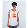 Hurley Evd Barreledtank Maglietta, Bianco, S Uomo