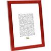 Deknudt Frames Cornice per Foto, in Legno Raffinato, Legno, Rosso, 24 x 30 cm