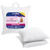 Bleu Câlin Cuscino OCRZ65060, Poliestere/Cotone, Bianco, 60 x 60 cm, 2 unità