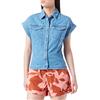 Pepe Jeans Sadie, Camicia Donna, Blu (Denim),S