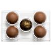 Decora 0050094 Stampo Professionale Cioccolatino Mezza Sfera Con Base, In Policarbonato, 5 Cavità, ø 50 x h 25 mm, Ideale per Realizzare Cioccolatini Lucidi, Design Professionale, Made in Italy