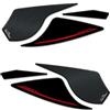 Resin Bike Adesivi Moto Compatibile con Ducati Multistrada 1260 S Grand Tour 2020. Protezione Specchietti da Urti e Graffi. Adesivi Resinati con Effetto 3D