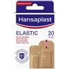 Hansaplast Cerotti Elastic, elastici e flessibili per articolazioni, 20 pezzi in 2 formati pz Cerotto