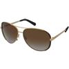Michael Kors Chelsea MK5004 1014T5 | Occhiali da Sole Graduati o Non Graduati | Prova Online | Metallo | Pilot | Marrone, Oro | Adrialenti