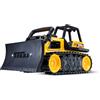 Tonka Steel Classics Ruspa, Tonka, camion ruspa giocattolo per bambini, giocattoli da costruzione per il gioco creativo, giallo-nero, adatto ai bambini e bambine dai 3 anni in su