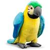ANIMIGOS WORLD OF NATURE Animigos 37565 - Peluche Ara, Design Realistico, Morbido, ca. 24 cm, Colore: Blu