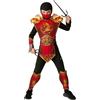 Rubie's Rubies Costume Tiger Ninja per bambino e bambina, Tuta, tabardo, cintura e cappuccio, Licenza Ufficiale per cmpleanno, feste, cosplay e Carnevale