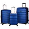 Rockland Melbourne Hardside - Trolley espandibile con ruote girevoli, Blu, Taglia unica, Melbourne - Custodia rigida espandibile