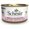 Schesir Tonnetto Con Prosciutto Lattina Cibo Umido Gatto Adulto 85 g