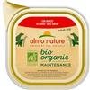 Almo Nature Bio Organic Maintenance Manzo alimento umido per cani adulti 100g